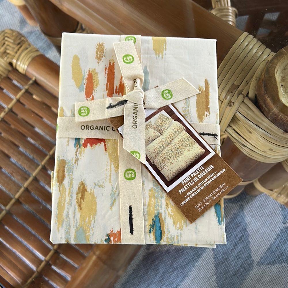 Pottery barn cotton sham